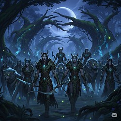 The Night Elves' Triumphal March