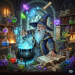 The Busy Wizard