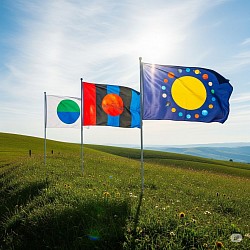 We may soon need flags for Earth, Mars and Sun