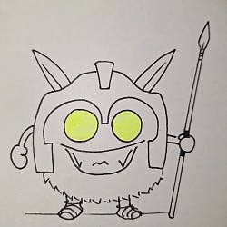 The Monster Legionnaire - A character I created before 2010