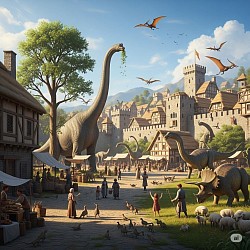 Were dragons dinosaurs? Could any spit fire?