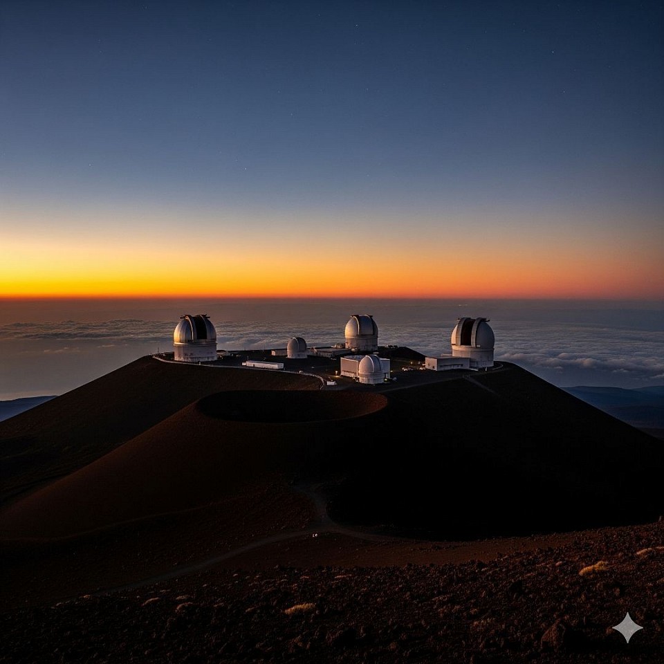 Mauna Kea, USA, Hawaii, Pacific Ocean, 10200m