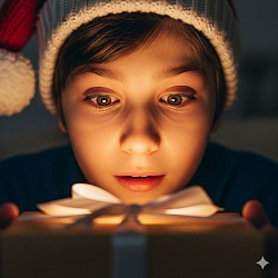 The present is a present. You just need to open your eyes.