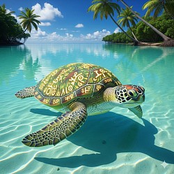 Protection Shield - A Holy Turtle