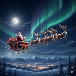 Hohoho, the journey goes on, until the presents are delivered! Support Santa Clause!