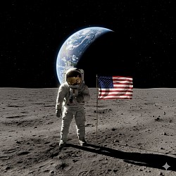 Man on Moon
