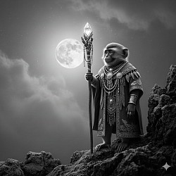 Moon Monkey Shaman