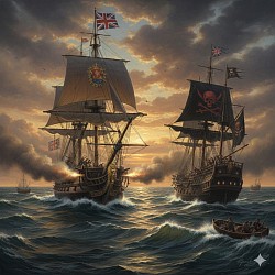 Union Jack Sailing Ship