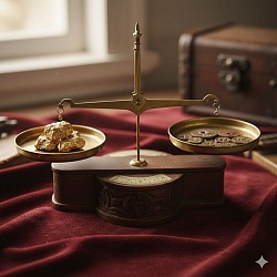 The Gold Balance - Only for nuggets, please!